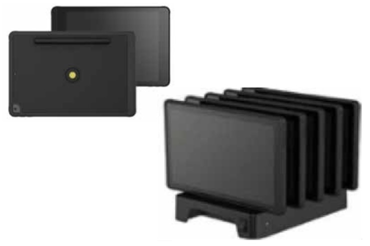 ジャケット ＋ タブレット集中充電器の製品構成