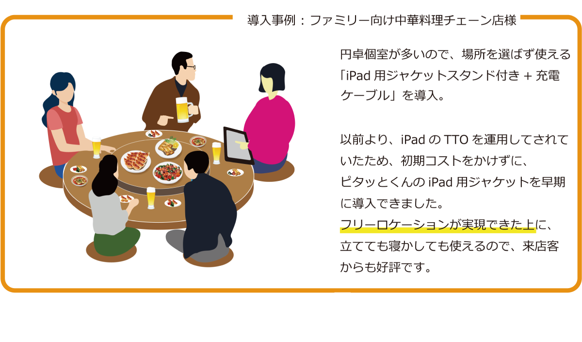 導入事例：ファミリー向け中華料理チェーン店様